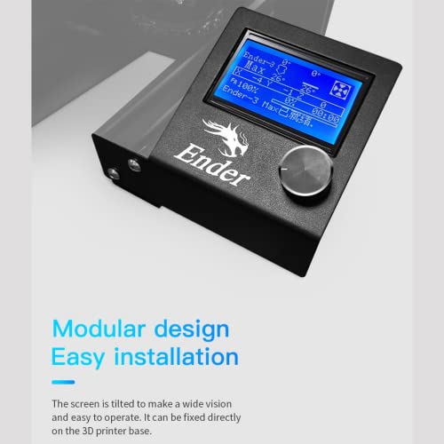 Image of Ender 3 Pro LCD Screen, Ender 3 Display, Ender 3 Pro Screen for Creality Ender 3 Original LCD Display with Ribbon Cable for Ender-3 / Ender-3 PRO /Ender-5 / Ender-5 PRO