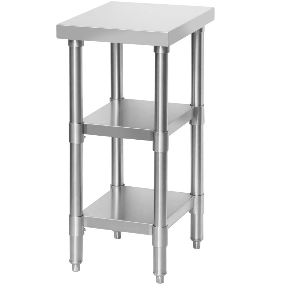 Amazon.co.jp: ステンレス 作業台 3段 業務用 調理台 厨房 350×450×800