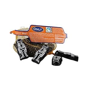 Only Chocolade-skelet | Halloween snoep | chocolade in het net | 100 g