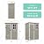 UDPATIO Outdoor Storage Shed 5x3 FT, Plastic Resin Garden Shed for Bike, Garbage Can, Tool, Outside Sheds & Outdoor Storage Storage Box with Lockable Door for Backyard, Patio, Lawn, Light Brown