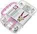 Produktbild Rayher 7966000 Crop-a-Dile Eyeletsetter-Werkzeug, präzises Stanzen und Platzieren von Löchern und Ösen, Plastikbox mit Lochzange in pink + 100 verschiedenfarbigen Eyelets , von We R Memory Keepers