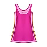 BALNEAIRE Girls One Piece Swimsuit Comfortable Dress Swimwear Pink Color 3-13 Years