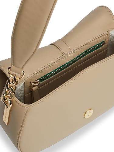 Tommy Hilfiger Leather Saddle Shoulder Bag with Removable Crossbody Strap4