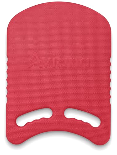 Junior Kickboard Buoy for Youth Children & Toddlers Swimming Aid & Exercise Training Board for Kids to Learn to Swim in The Pool & Open Waters | EVA Material & BPA Free (Red)
