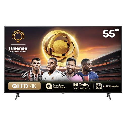 Tv Qled 4k 55'' 140 Cm 55e7nq Hisense - vue 8