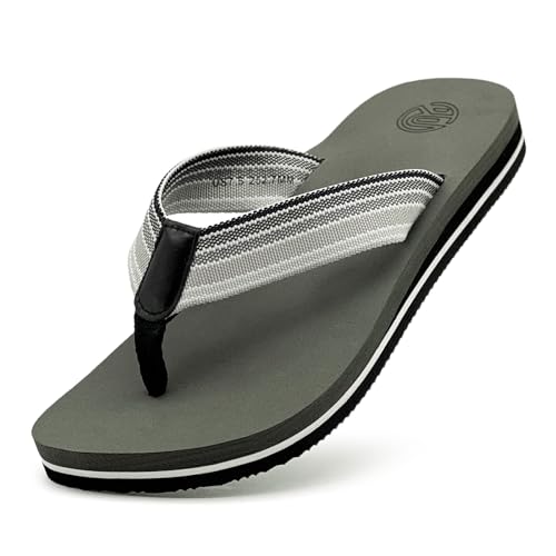 Chanclas para mujer Sharllen de verano, sandalias con correa tejida y soporte de arco