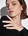 Greenpod 2mm Thin Tungsten Wedding Bands for Women Rose Gold Plated Domed Slim Engagement Promise Ring Comfort Fit Size 8