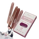 Pastell Highlighters - 4 PCs Doppelseitiger Marker Stift Set - Glatte Ästhetische Markierungen...