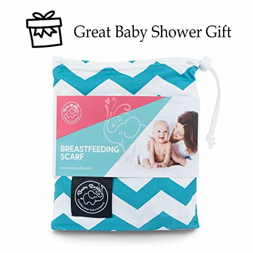 Image of Multi-use Nursing Cover Privacy Breastfeeding Scarf - Baby Car Seat Covers, Infant Stroller Cover, Carseat Canopy, Shopping Cart, High Chair Cover for Girls and Boys