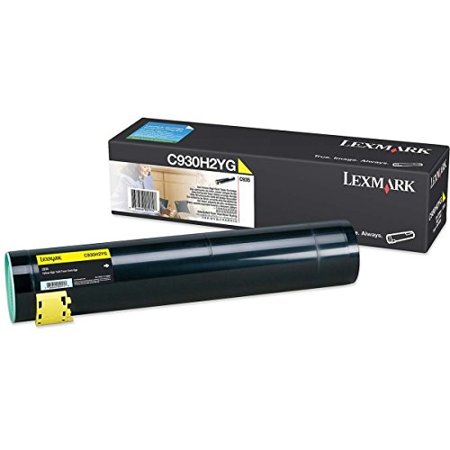 Cartouche de toner jaune Lexmark LCCP pour éviter les pannes d'impression