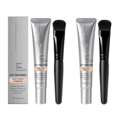 Sofort straffende Augencreme (mit Pinsel), 20 g – Glättet die Haut um die Augen sichtbar, reduziert Schwellungen und Fältchen, lässt sich leicht auftragen, mildert Augenringe und wirkt