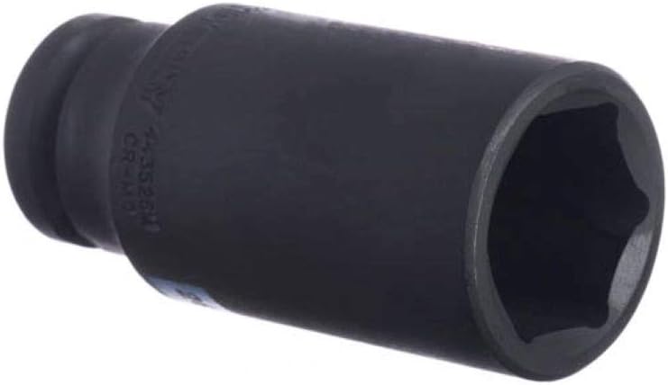 KING TONY 443526M Impact Deep Socket, 26 mm, 1/2-inch