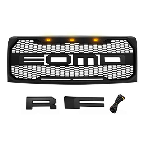Matte Black Front Grill for Ford F150 2009 2010 2011 2012 ...