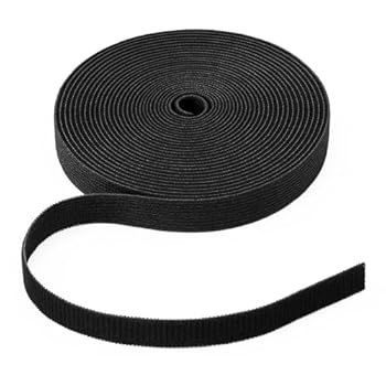Offgridtec Klettverschluss-Kabelbinderrolle 2m x 10mm wiederverwendbar & zuschneidbar Kabelorganisator flexibles Nylon-Kabelban