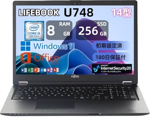 Amazon.co.jp: 【整備済み品】ノートパソコン LIFEBOOK U748 14型 FHD