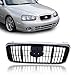 CarPartsDepot, Front Grille Grill Assembly 4dr Sedan Chrome/Black Plastic Replacement, 400-22850 HY1200117?863502D070?