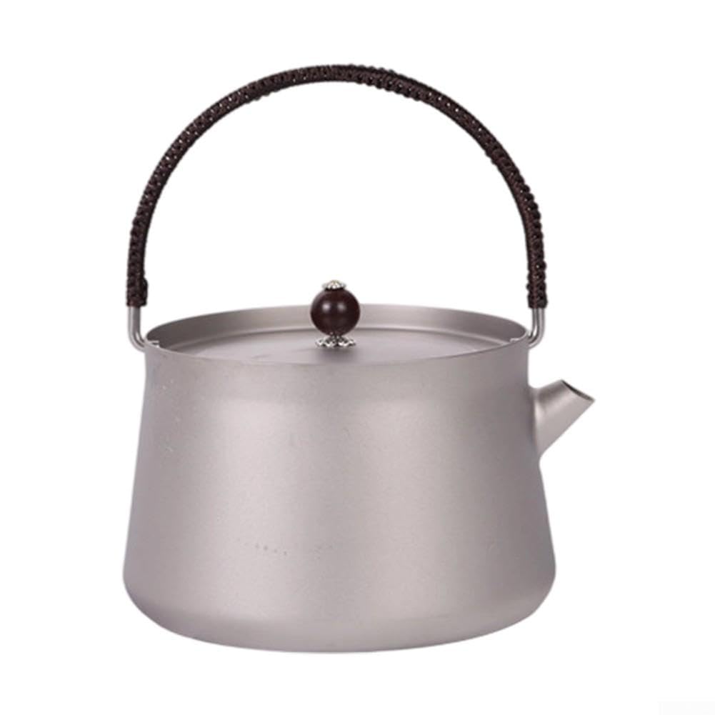 Bollitore in per titanio 800ml Leggero per Campeggio Bollitore