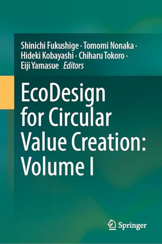 EcoDesign for Circular Value Creation Volume I manuel économie circulaire