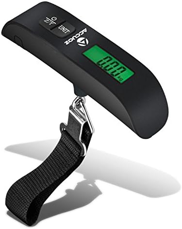 Accuoz Digital Luggage Scale w/LCD 