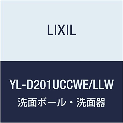 LIXIL(リクシル) INAX コーナー手洗いキャビネット(温水自動水栓タイプ・壁床共通給水・床排水) 扉クリエラスク 手洗い器ピュアホワイト YL-D201UCCWE/LLW