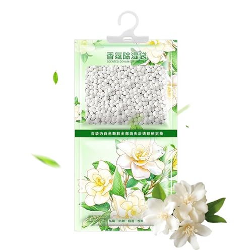 Absorbente de humedad 'armario - Paquete de eliminación de humedad perfumada para espacios pequeños, bolsa de deshumidificador colgante para almacenamiento fresco | Paquetes de toallas sanitarias