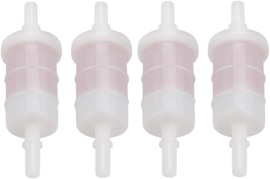 Tvent 879885Q 35-879885Q Fuel Filter Replacement for Mercury Fuel Filter Mercury and Mariner Outboards Verado 40 50 60 Hp. EFI 4 Stroke Sierra 18-7718 35-879885T 35-879885T 35-879885K 4Packs