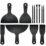 Putty Knife, 12PCS Plastic Paint Scraper, Multipurpose Spackle Knife, Scraper Tool For Painting, Cau