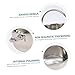 ULTECHNOVO Olla Inoxidable Tapa Olla para Sopa y Fideos Acero Inoxidable Antiadherente Alta Temperatura Cocina Inducción 3 Imagen de ULTECHNOVO Olla Inoxidable Tapa Olla para Sopa y Fideos Acero Inoxidable Antiadherente Alta Temperatura Cocina Inducción 3