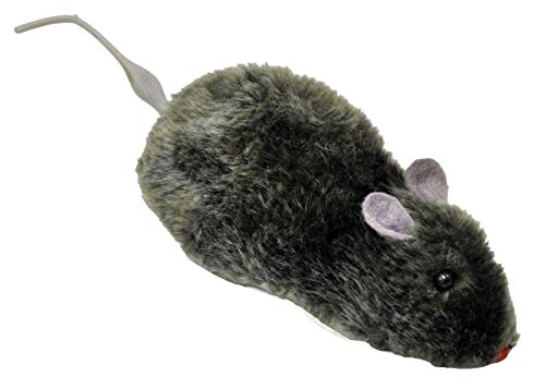 Forum Novelties 67417 Wind Up Furry Gray Mouse (Pack of 12)