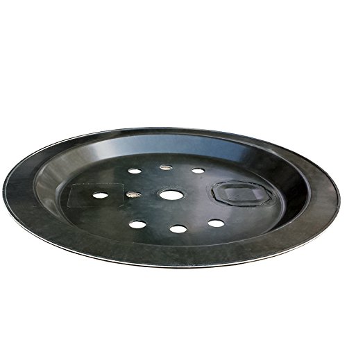GFK-Abdeckung rund 66 cm für Wasserspiel Becken 150kg belastbar mit Wartungsklappe