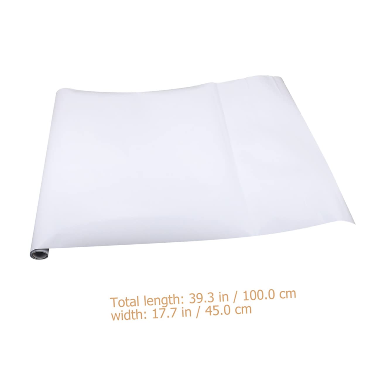 NUOBESTY Autocollant Mural Tableau Blanc Effaçable à Sec 1 Set en Pe, Surface Lisse pour Écriture et Dessin, pour Bureau et Occasions Spéciales