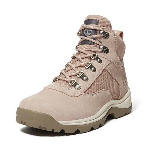 Timberland Women's White Ledge Mid Waterproof Hiking Boot, Lt Bei Suede W Md Grey, 10 Medium