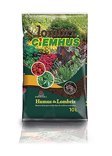 Infertosa | Humus de Lombriz 10L | Producto 100% Natural | Gran Riqueza Orgánica y Fácil de Manipular Cover