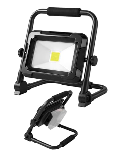 TARUNA LED投光器 バッテリーはMakitaと互換性のある 適用18Vバッテリー バッテリー別売り 折り畳み可能 COBライト 本体電池なし 災害グッズ 停電対策 アウトドア