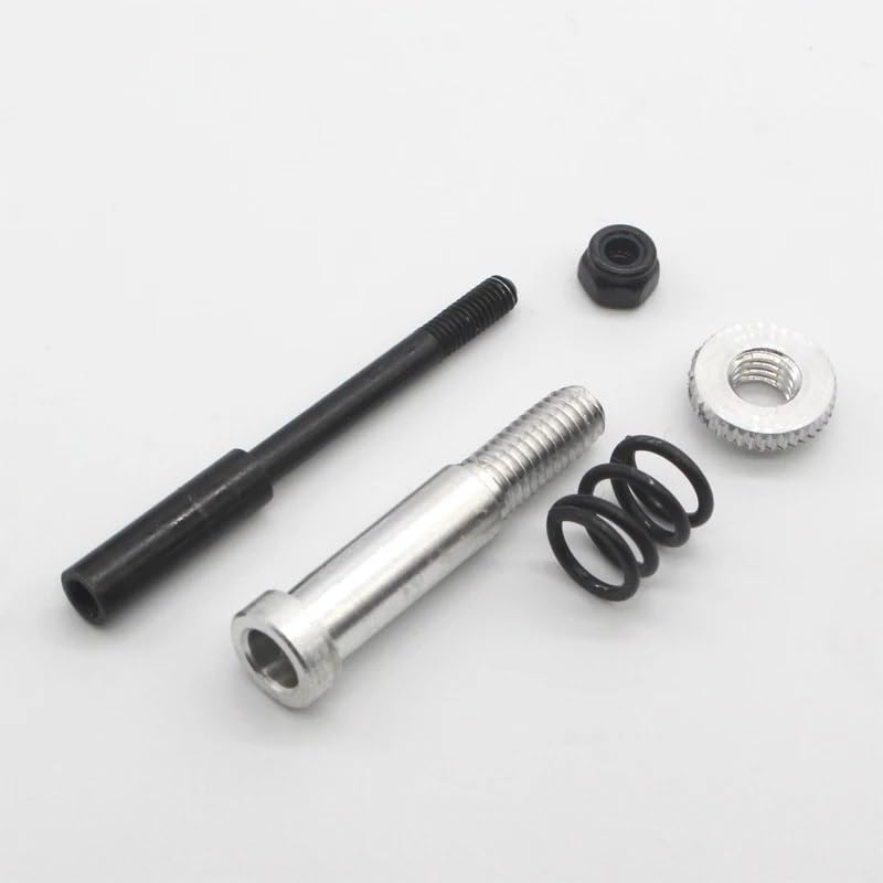 BrewJa 02025 Servo Saver Arm Complete A H-SP Spare Parts for 1/10 R/C Model Car Compatible with hsp 94123/94103/94122//9411/94166 (Color : 02025-xin)