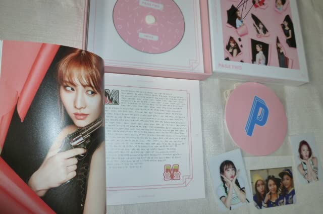 Amazon.co.jp: TWICE 直筆サイン書き込み アルバム 韓国版 PAGE TWO 