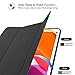 Soke Case for iPad 9th Generation 2021/8th Gen 2020/7th Gen 2019 with Pencil Holder - Premium Shockproof Case with Soft TPU Back Cover & Auto Sleep/Wake for iPad 10.2 Inch, Black