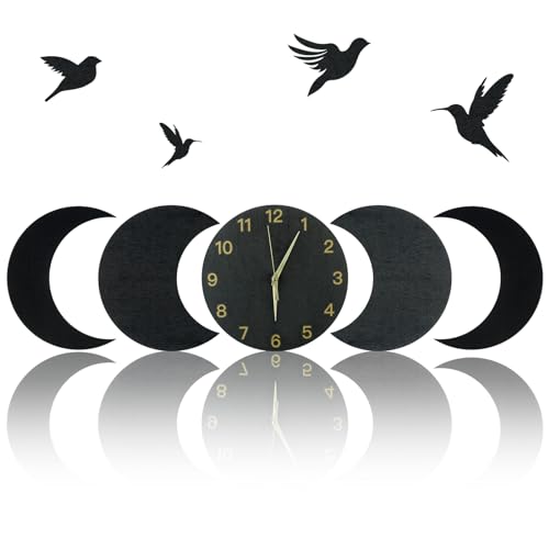 Best Art Moon Wall Clocks