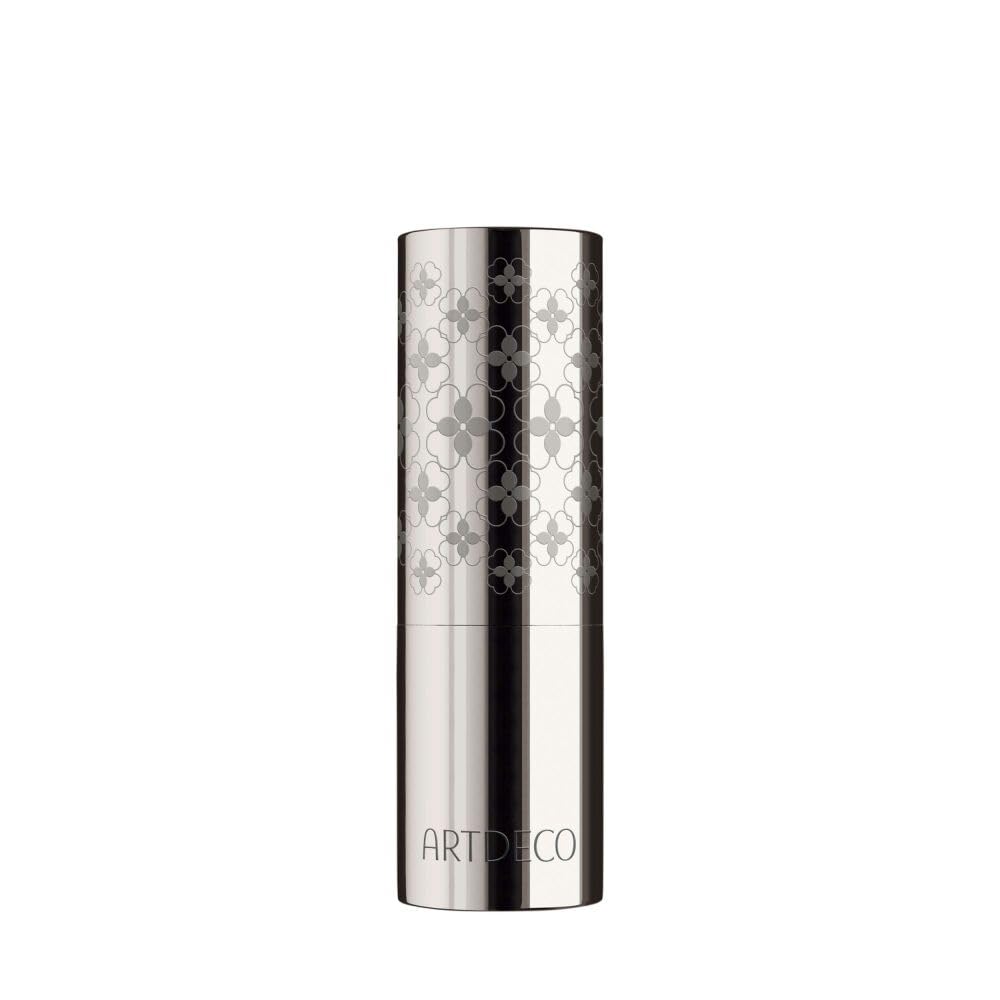 ARTDECO Couture Lipstick - Refillable Lipstick Sleeve or Silky Shiny Lipstick Refill 03 Platinum