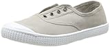 Lona de algodón 100% Calego - Zapatillas de casa de tela para niños, Beige (Beige), 30