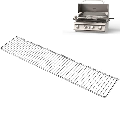 Image of SafBbcue Grill Warming Rack for Bull 30 inch Grills, Stainless Steel Grill Replacement Part for Bull Angus Outlaw Lonestar 4 Burner, Bull BBQ Parts Accessories for 30 Inch Grill, 47004 Warming Rack