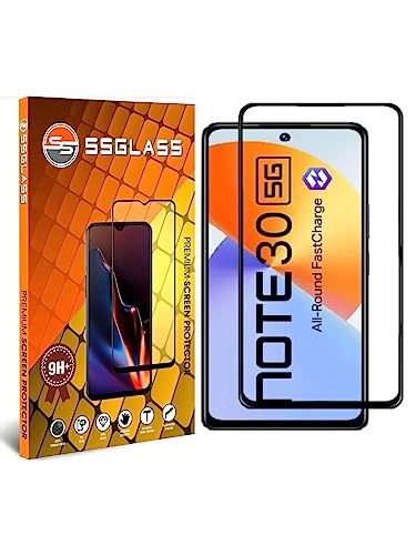 Image of infinix note 30 5g Tempered Glass Guard Edge to Edge Screen Protector -1 pack