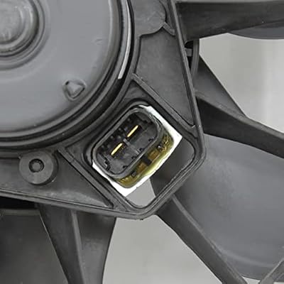 TYG Radiator Cooling Fan Assembly Fit for 1991-2002 Saturn S Series 1.9L Coupe/Sedan/Wagon | 2-Pin | 22136898 GM3115121 620-767