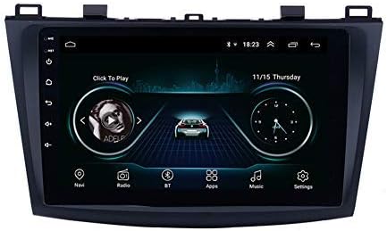 9 inch Touchscreen Android 9.0 Car Radio for Mazda 3 2009 2010 2011 2012 with GPS Sat Nav Bluetooth WiFi USB OBD2