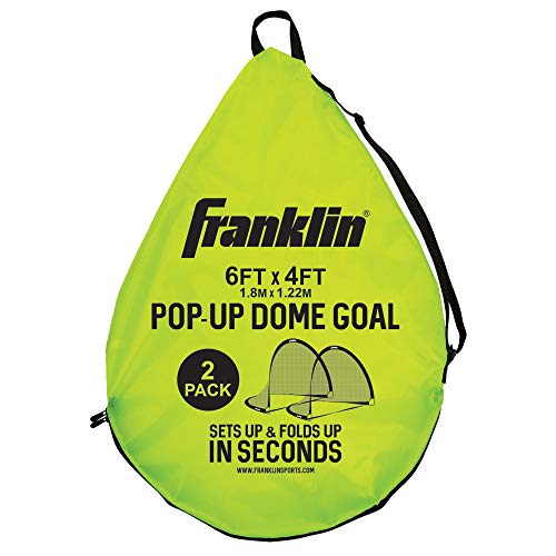 Franklin Sports Pop-Up Dome Shaped Goals, Indoor or Outdoor Soccer Goal, Goal Folds For Storage - Image 3