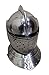 THOR INSTRUMENTS Medieval Knight European Close Armor Helmet One Size Fits Most Rustic Vintage Home Decor Gifts