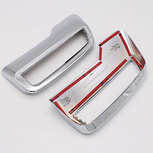 per 3008 5008 2017-2021 Allure Terminale di scarico Tubo di scappamento finale/deflettore di scarico in plastica abs lucido 2 pezzi