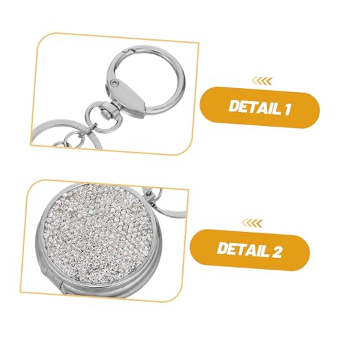 Organizador de medicamentos compacto con compartimentos separados y estuche resistente 3