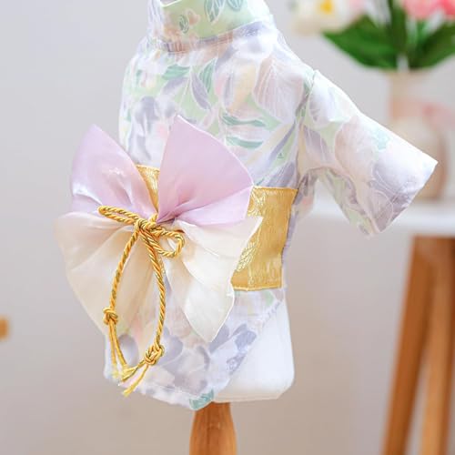 Disfraz Kimono Japonés para Perro XL Rosa miniatura 5