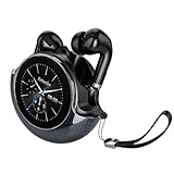 Wireless Earbuds Bluetooth Headphones, Bluetooth 5.4 Stereo Sound with LED Display, Active Noise Cancellation, IP7 Water Resistant in-Ear Earphones for Sporting, Workout, Running Black